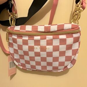 Maven Thread Checkered Crossbody Bag